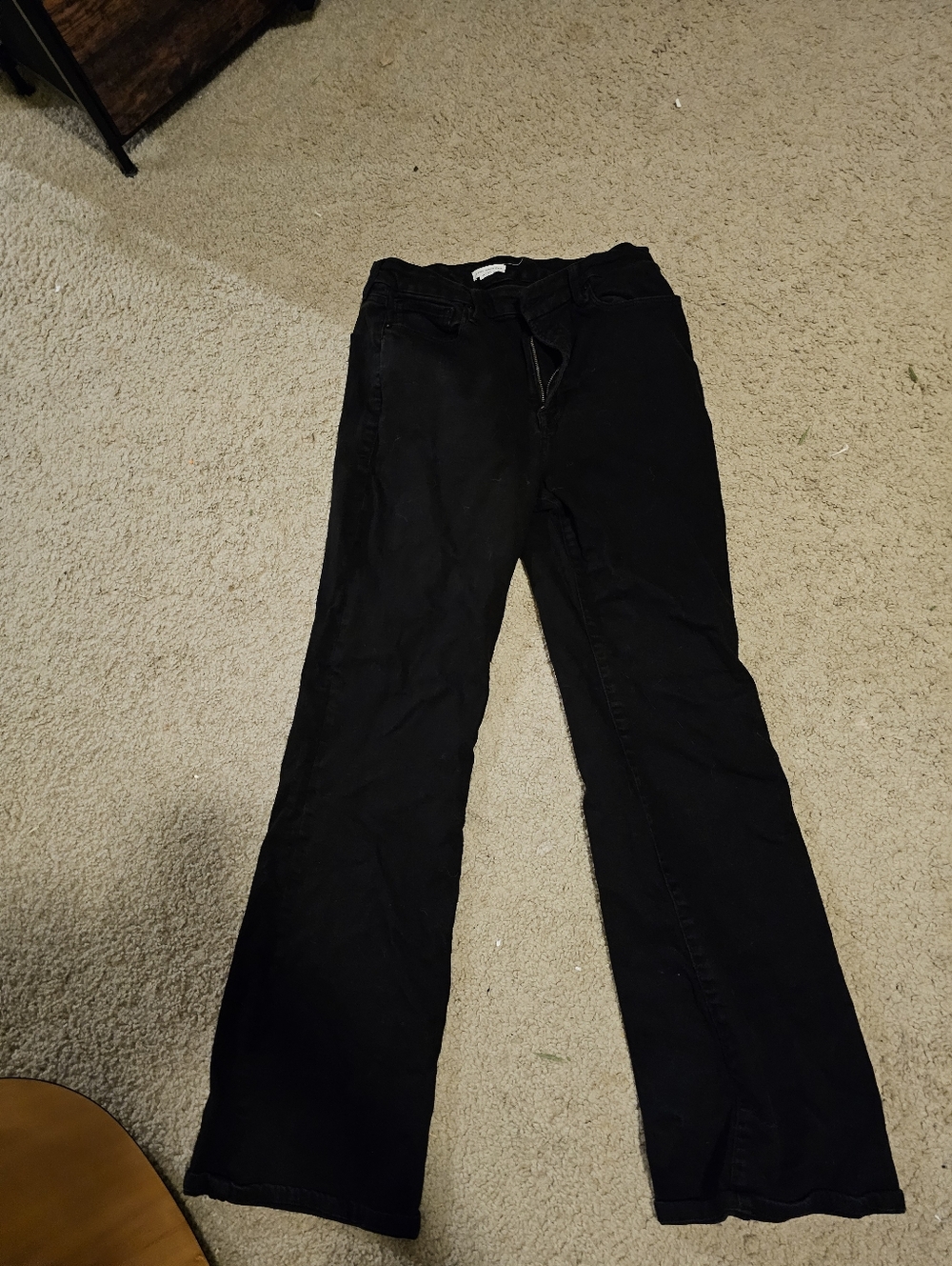Good American Black Bootcut Size 14